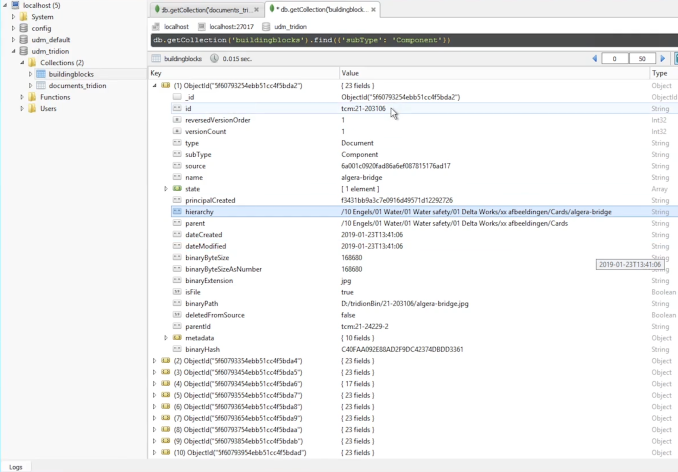 Central Migration Database