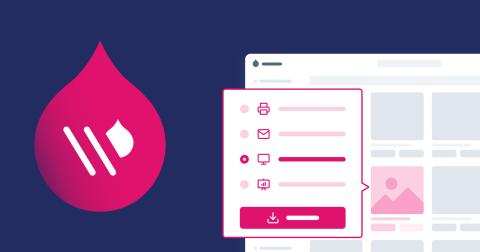 Acquia DAM Social Share