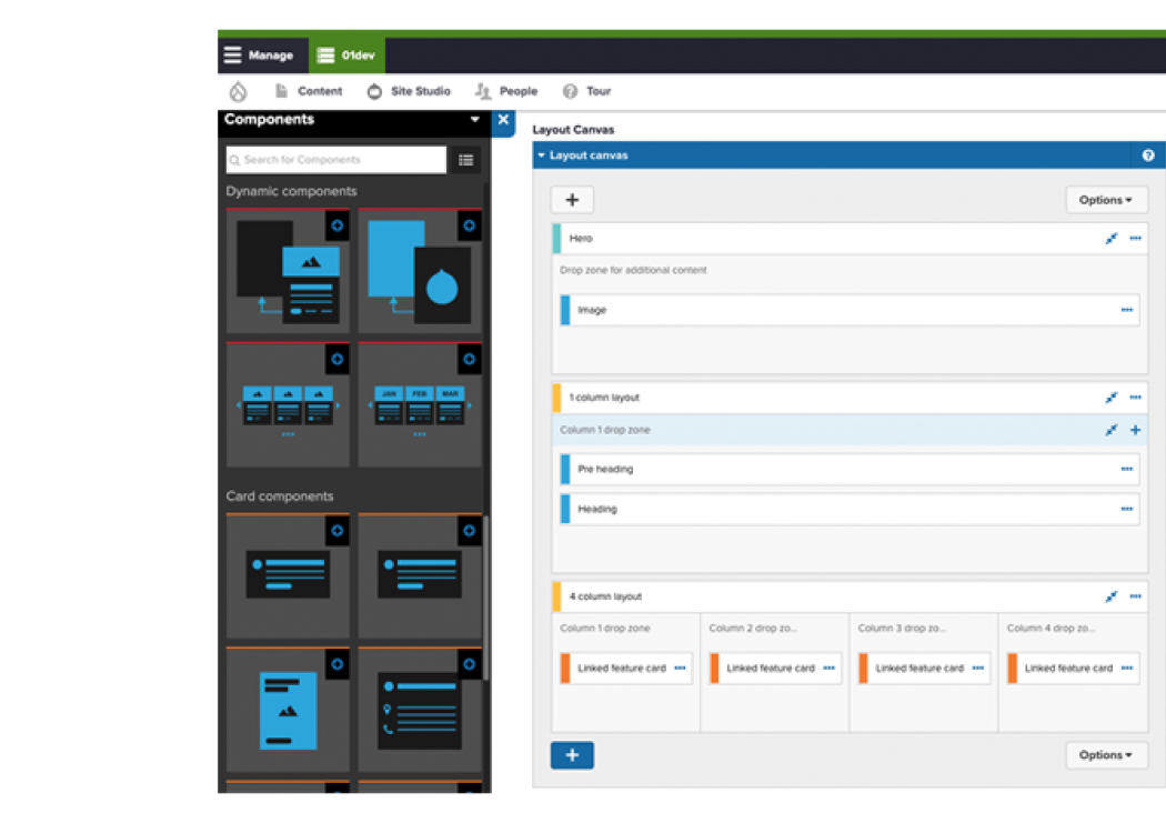 Site Studio - Editor