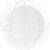 [Icon - White] Globe w/ Longitude & Latitude Lines