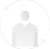 White icon with person with cyclic arrows around them